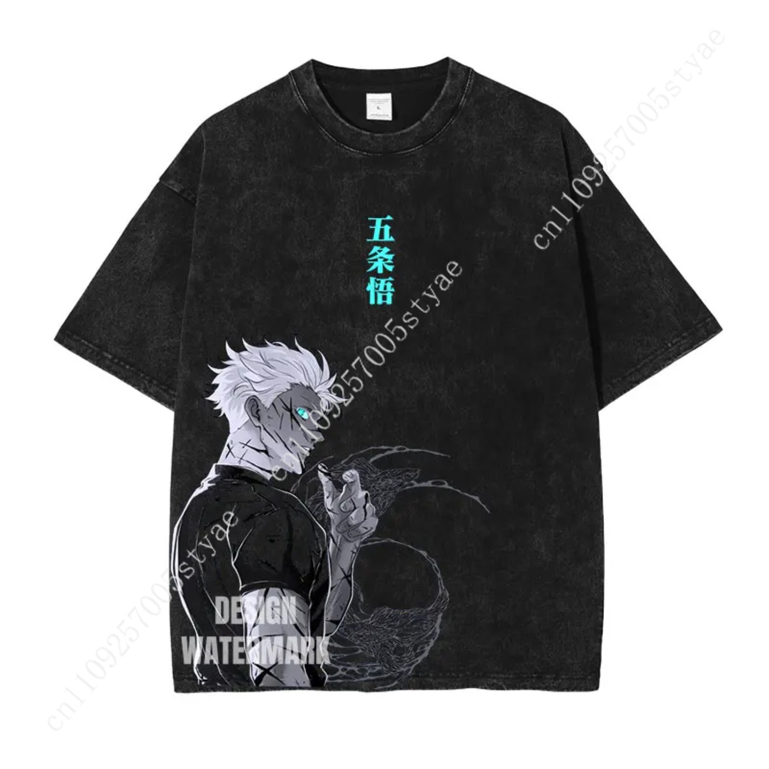 Yours Summer Clothing - เสื้อยืดลายโกโจ ซาโตรุ เสื้อผ้าอนิเมะ ผู้ชาย ผู้หญิง เสื้อยืดผ้าฝ้าย