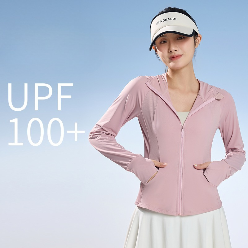 Crew Clothing Summer Jacket - เสื้อแจ็คเก็ตกันแดดสำหรับฤดูร้อนปี 2026 ผ้าไอซ์ซิลค์ UPF50+ ป้องกันรังสียูวี ระบายอากาศได้ดี