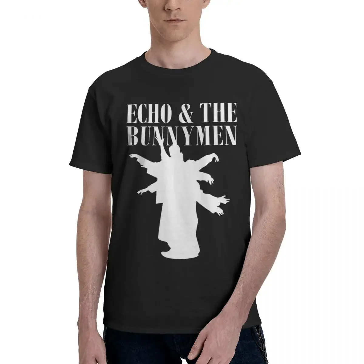 Summer Clothing Deals - ECHO AND THE BUNNYMEN ผ้าฝ้าย 100%