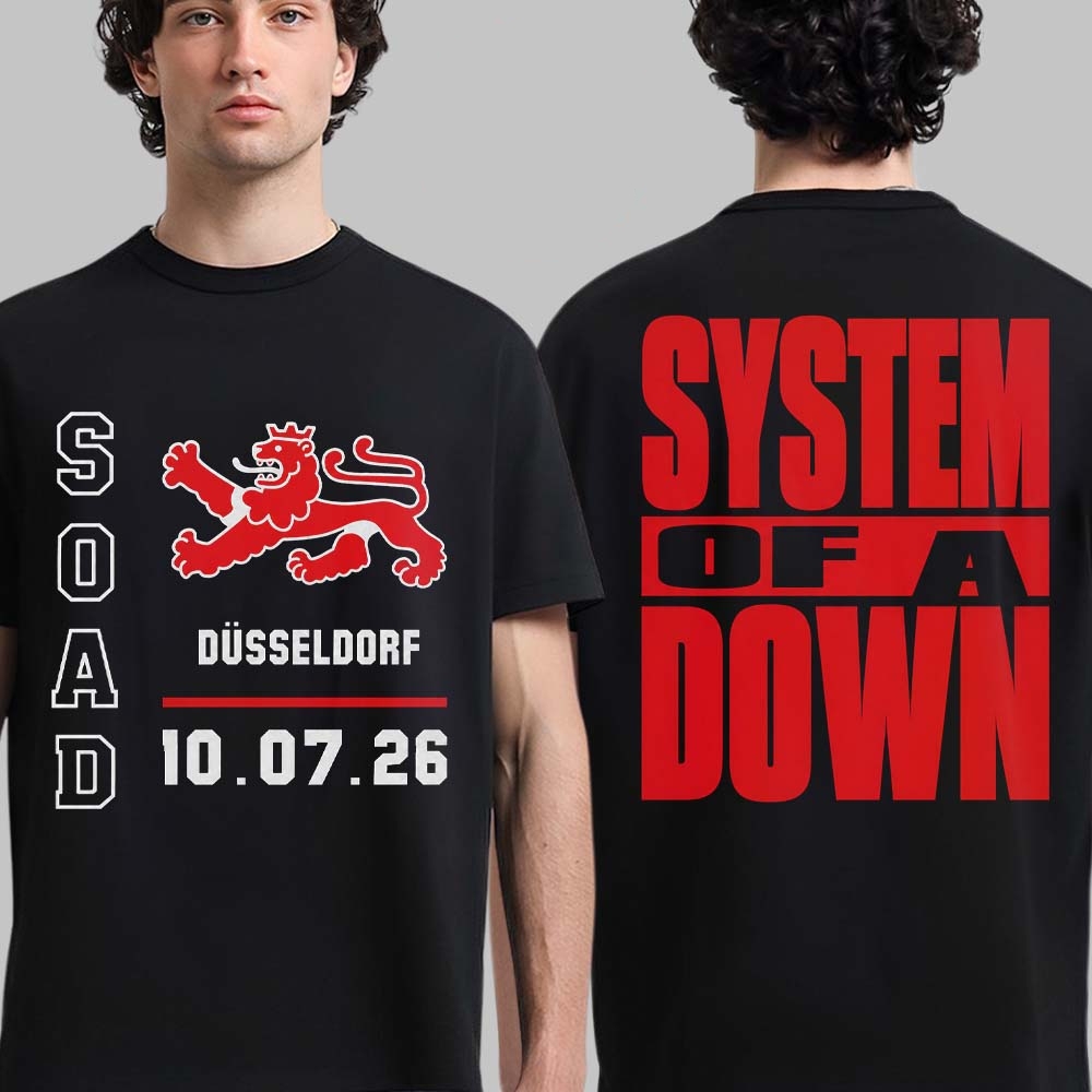 Summer Clothing Europe - เสื้อยืดทัวร์ System of A Down 2026