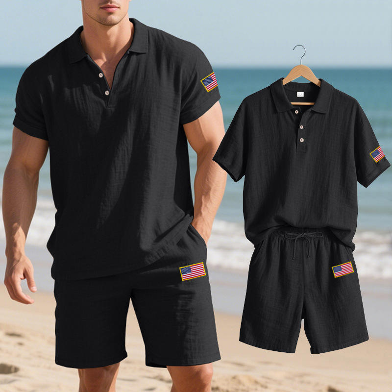 เสื้อเชิ้ตลินินลำลองลายโลโก้วั - Summer Clothing Beach บทวิจารณ์และราคา