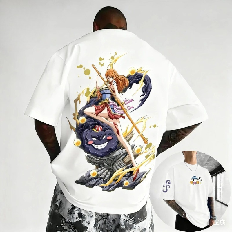 เสื้อยืดวันพีซ นามิ ลายการ์ตูน - Japan Summer Festival Clothing บทวิจารณ์และราคา