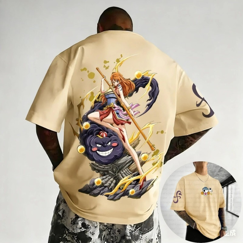 เสื้อยืดวันพีซ นามิ ลายการ์ตูน - Japan Summer Festival Clothing บทวิจารณ์และราคา