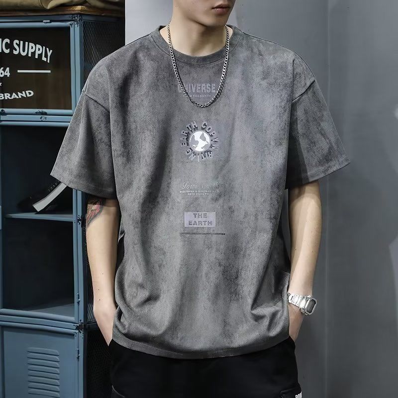 เสื้อผ้าผู้ชายคอกลมแขนสั้นสไตล - Summer Clothing Europe บทวิจารณ์และราคา