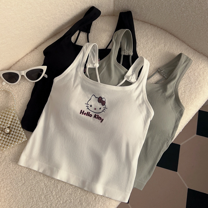 อะนิเมะเฮลโล คิตตี้แฟชั่นเสื้อ - Yours Summer Clothing บทวิจารณ์และราคา