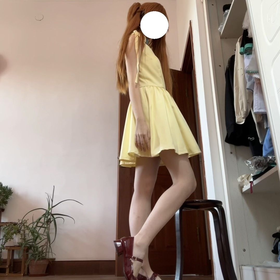 Shikinami Asuka Langley ชุดสีเ - Yellow Summer Clothing บทวิจารณ์และราคา