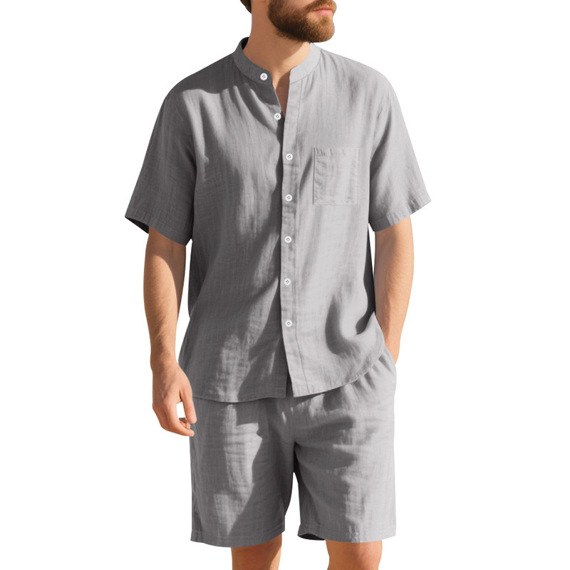 ชุดสูทผ้าลินินผู้ชายสำหรับฤดูร - Summer Clothing Beach บทวิจารณ์และราคา
