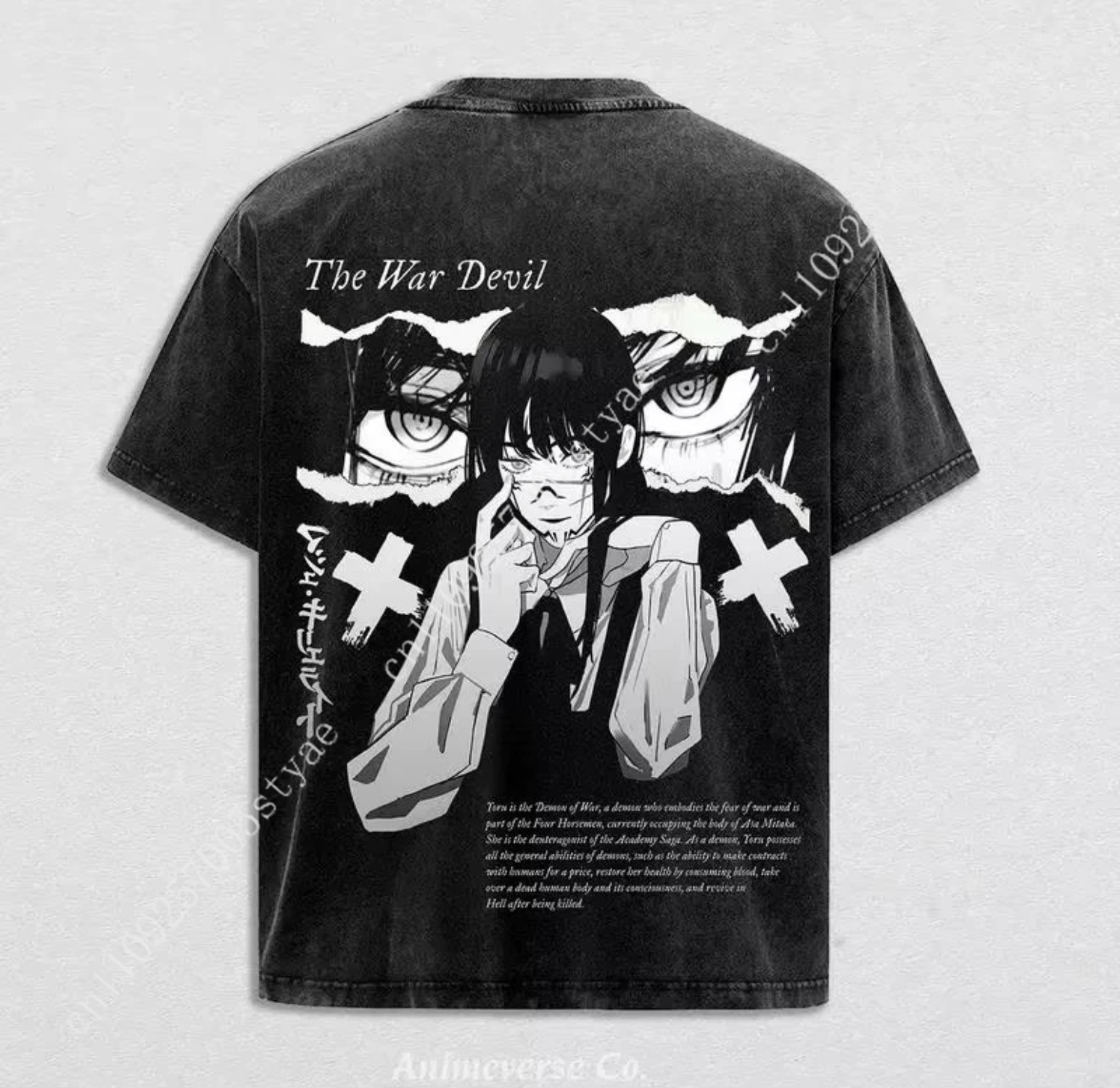 เสื้อยืดลายกราฟิกอนิเมะ Chains - Yours Summer Clothing บทวิจารณ์และราคา