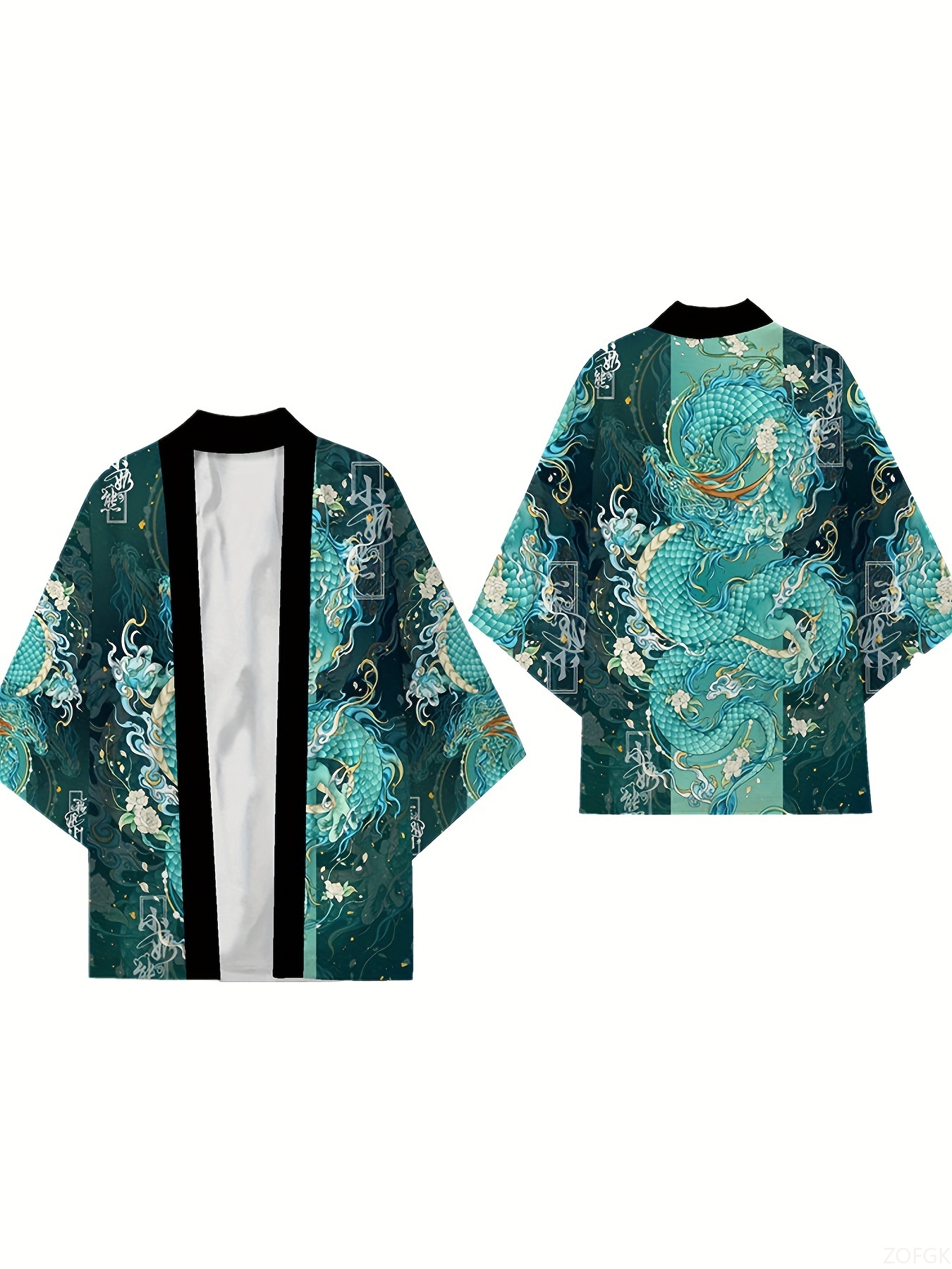 ยูนิเซ็กส์กิโมโน 3d เรโทรยาวพิ - Yours Summer Clothing บทวิจารณ์และราคา