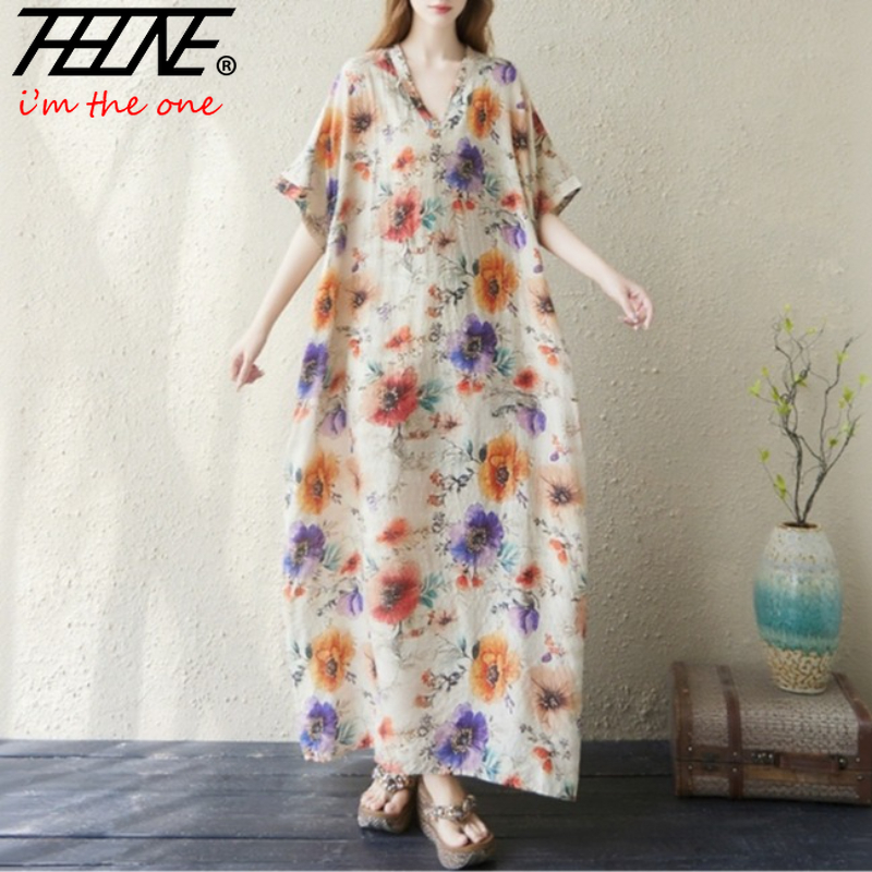 ชุดเดรสยาวสไตล์อินเดียสำหรับผู - Indian Summer Vintage Clothing บทวิจารณ์และราคา