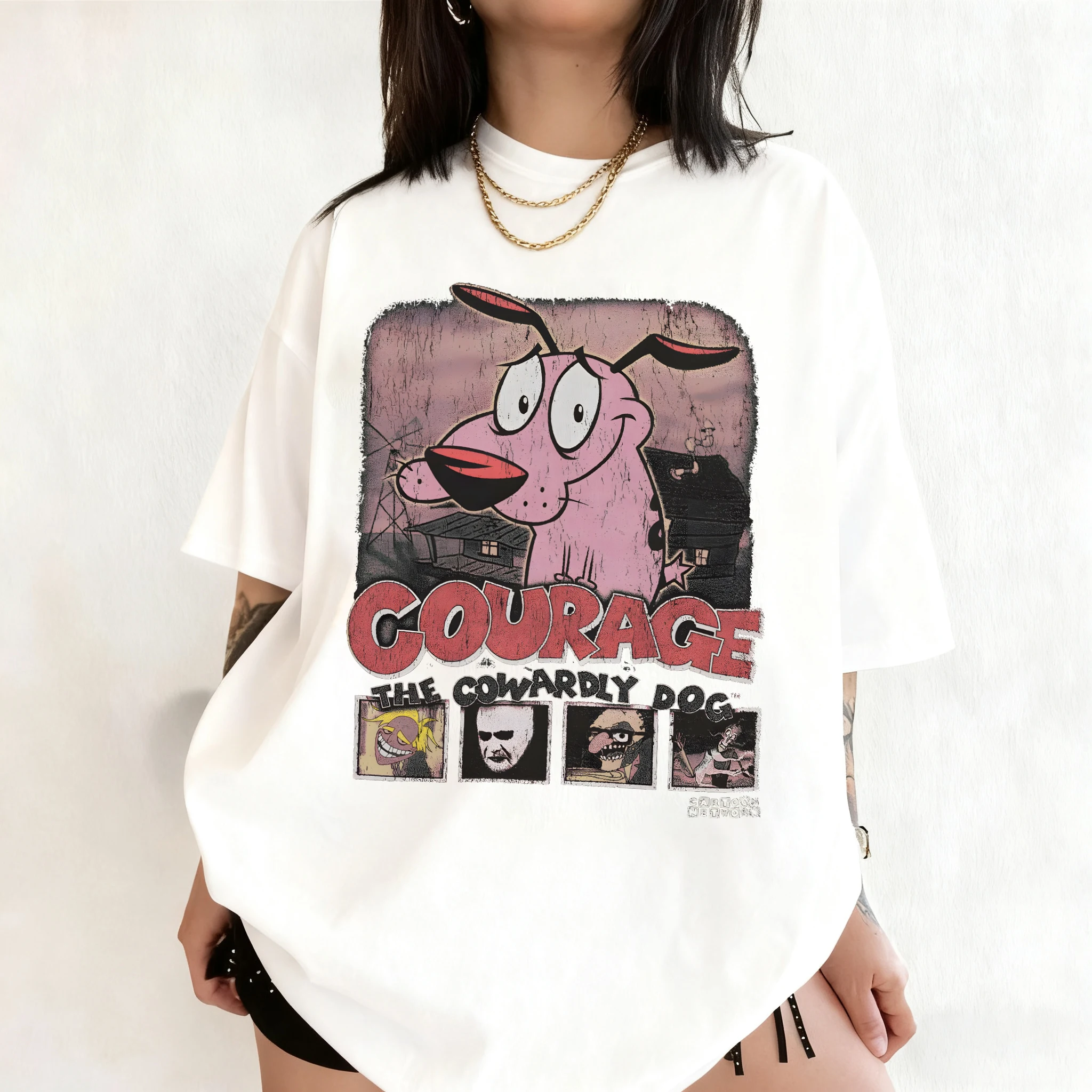 เสื้อยืดแขนสั้นลายการ์ตูน Summ - Summer Clothing Women บทวิจารณ์และราคา