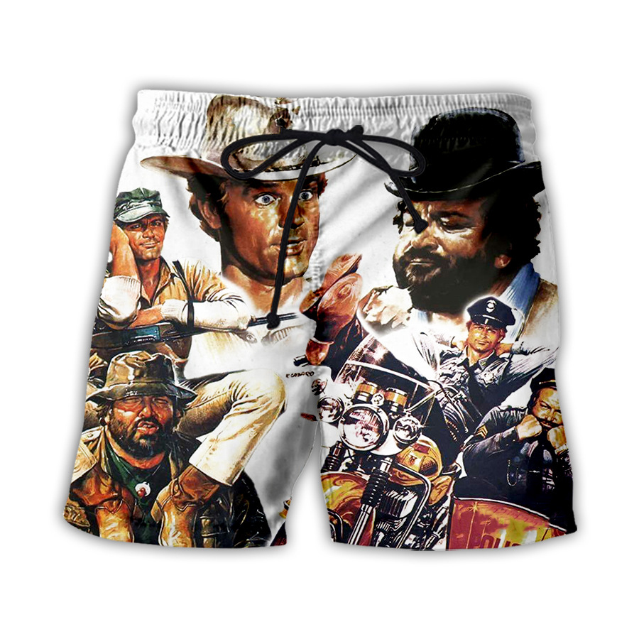 กางเกงขาสั้นชายหาดพิมพ์ลาย3D ส - Summer Hill Clothing บทวิจารณ์และราคา