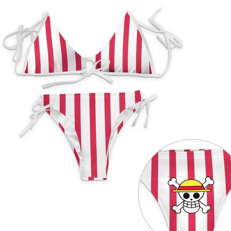 ชุดว่ายน้ำลายการ์ตูนวันพีซ ลูฟ - Japan Summer Festival Clothing บทวิจารณ์และราคา