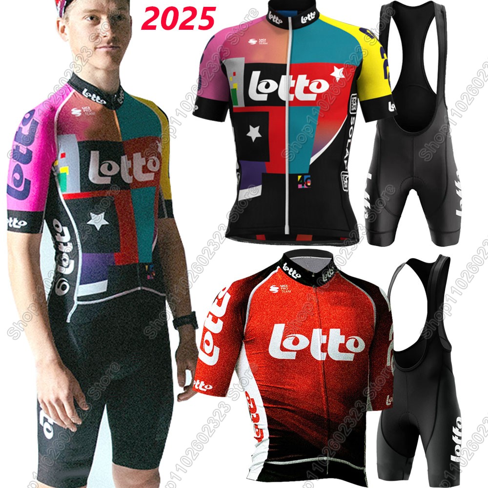 ทีมล็อตโต้2025ชุดขี่จักรยานJer - Summer Clothing Sale Men บทวิจารณ์และราคา