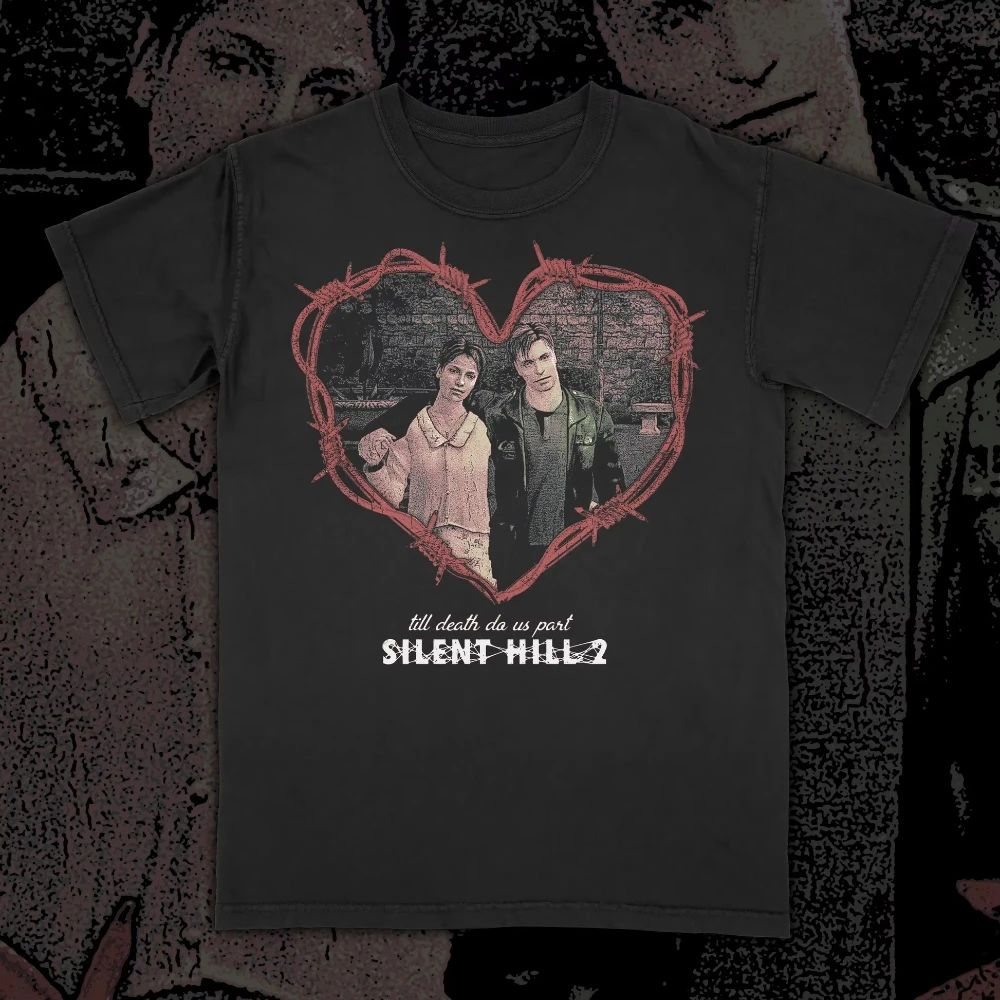เสื้อยืดลายเกมคลาสสิก Silent H - Summer Hill Clothing บทวิจารณ์และราคา