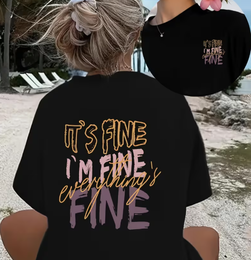 เสื้อยืดผู้หญิงแขนสั้นคอกลมลำล - Summer Clothing Places บทวิจารณ์และราคา