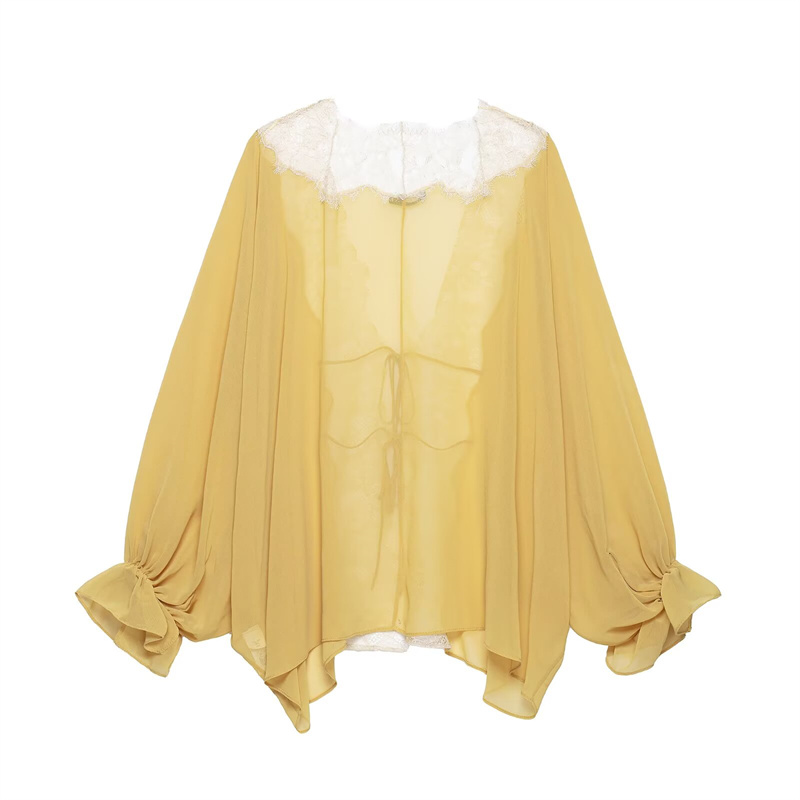 เสื้อเชิ้ตผู้หญิง 2026 ฤดูร้อน - Yellow Summer Clothing บทวิจารณ์และราคา