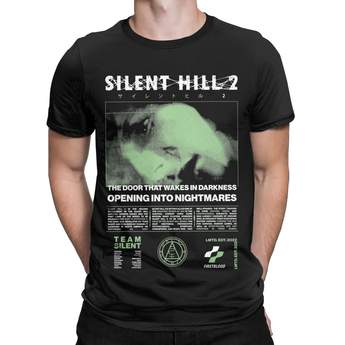 ผู้ชาย Silent Hill 2 T เสื้อผ้ - Summer Hill Clothing บทวิจารณ์และราคา