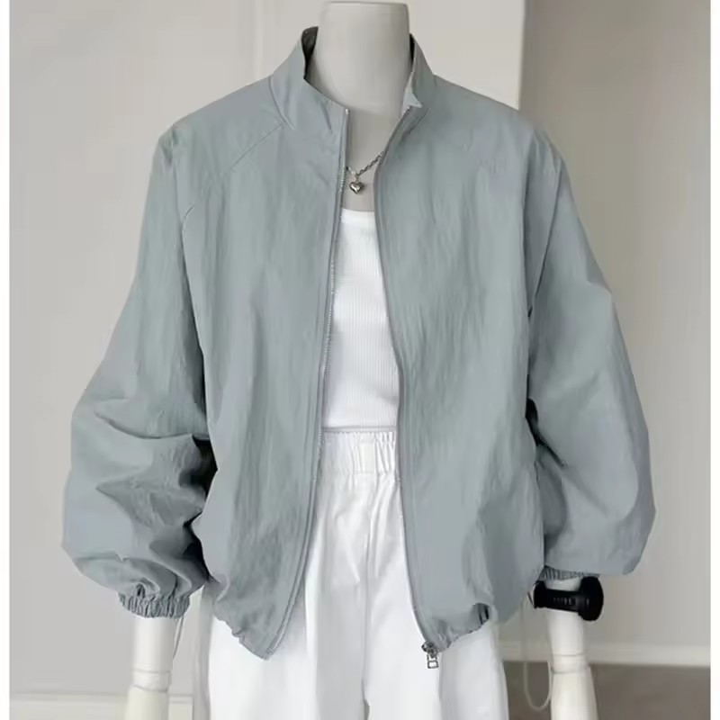 ผู้หญิงเกาหลีแขนยาวครีมกันแดดเ - Crew Clothing Summer Jacket บทวิจารณ์และราคา