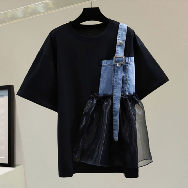เสื้อผ้าผู้หญิงแขนสั้นลำลองผ้า - Summer Gauze Clothing บทวิจารณ์และราคา