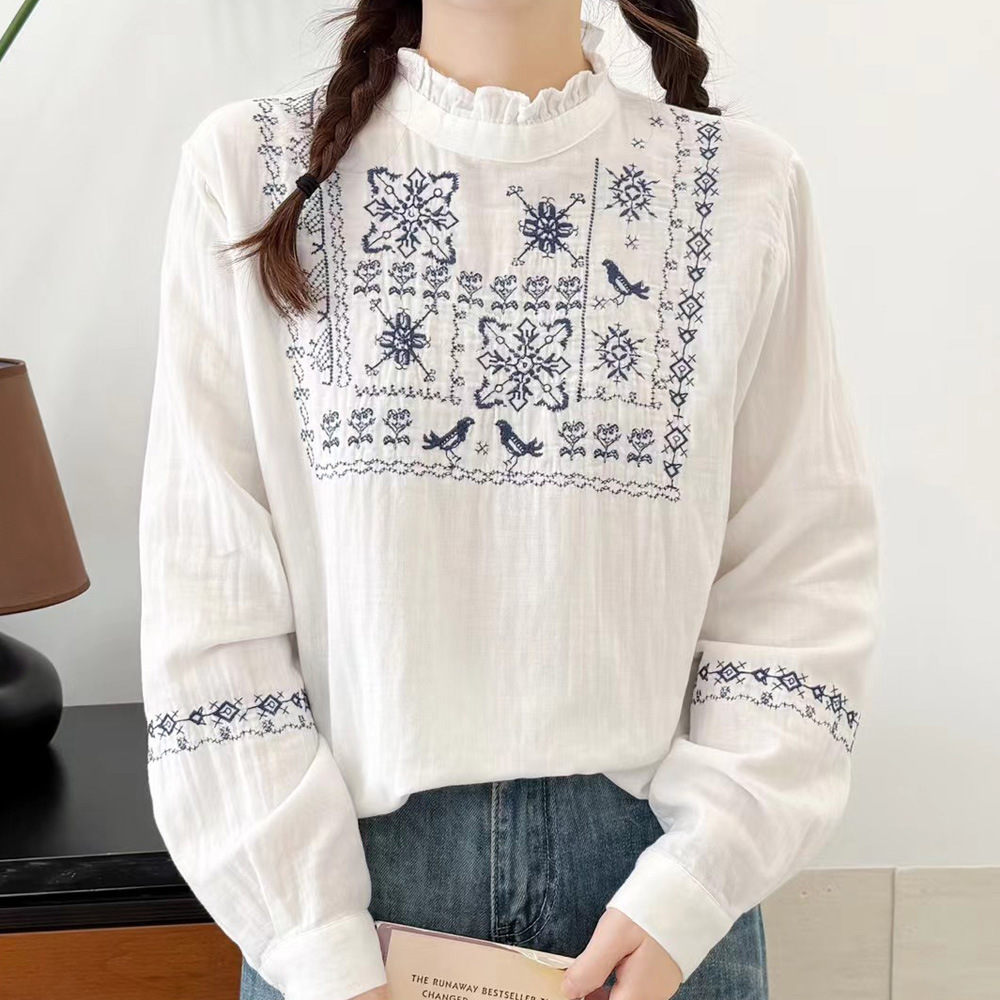 เสื้อเชิ้ตสีขาวปี 2026 สไตล์โม - Summer Clothing In Japan บทวิจารณ์และราคา