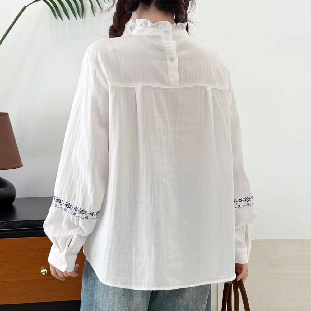เสื้อเชิ้ตสีขาวปี 2026 สไตล์โม - Summer Clothing In Japan บทวิจารณ์และราคา