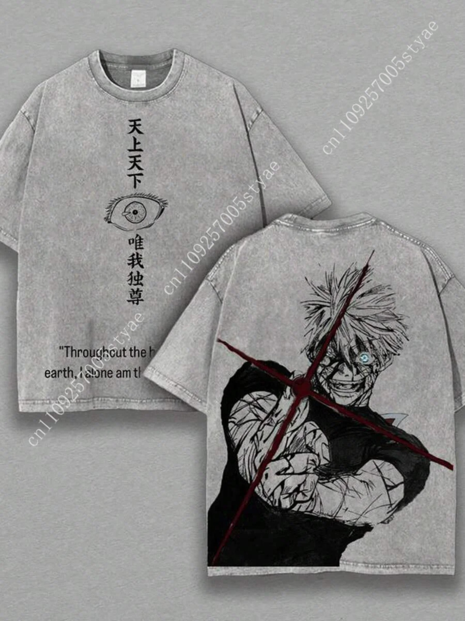 เสื้อยืดลายโกโจ ซาโตรุ เสื้อผ้ - Yours Summer Clothing บทวิจารณ์และราคา