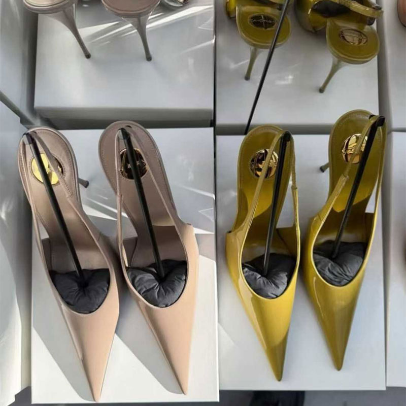 รองเท้าส้นสูงแบบเปิดส้น ปลายแห - Summer Closet บทวิจารณ์และราคา