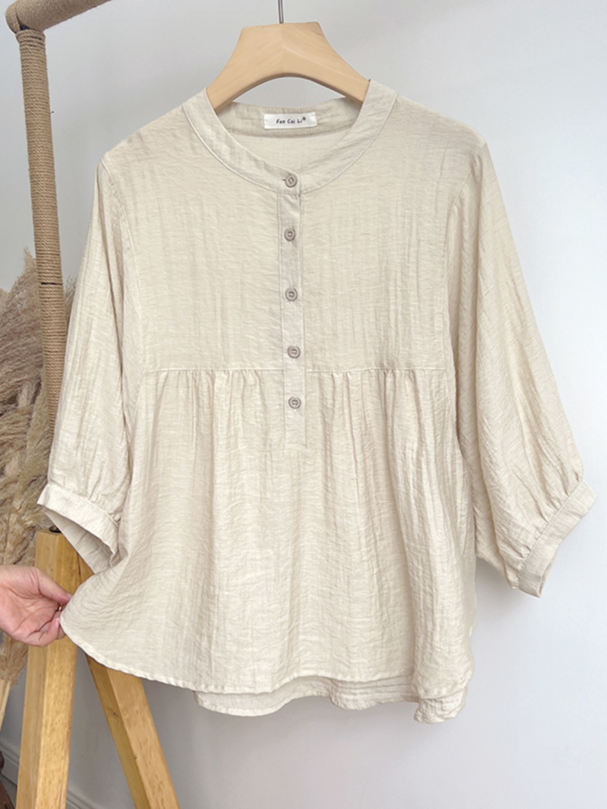 เสื้อคอกลมบางทรงหลวมสำหรับผู้ห - Summer Clothing In Japan บทวิจารณ์และราคา