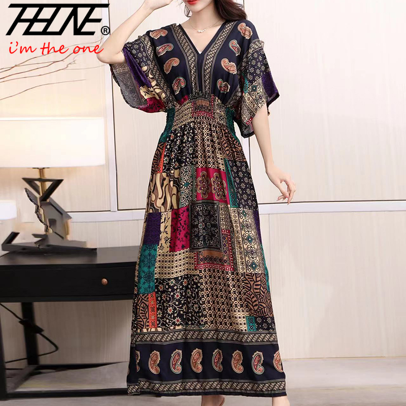 ชุดเดรสแฟชั่นสไตล์เกาหลีวินเทจ - Indian Summer Vintage Clothing บทวิจารณ์และราคา
