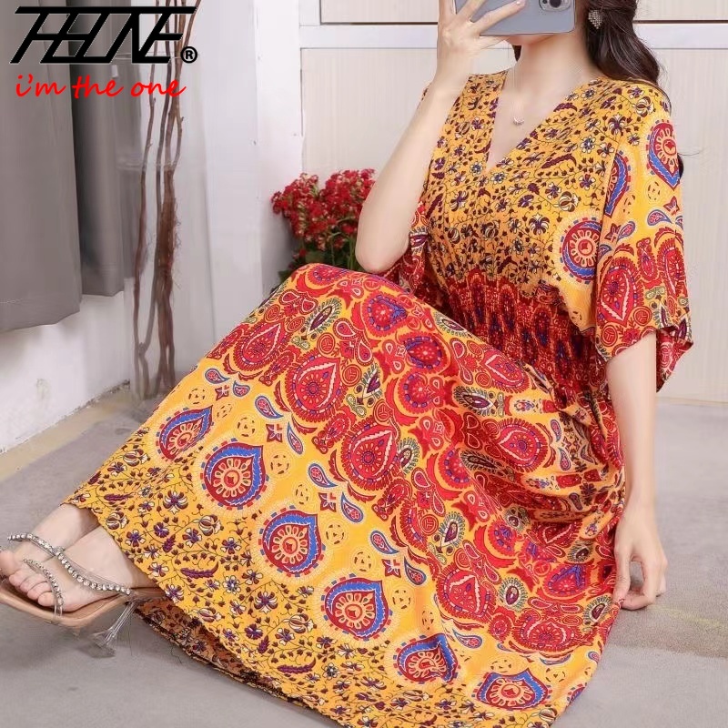 ชุดเดรสแฟชั่นสไตล์เกาหลีวินเทจ - Indian Summer Vintage Clothing บทวิจารณ์และราคา
