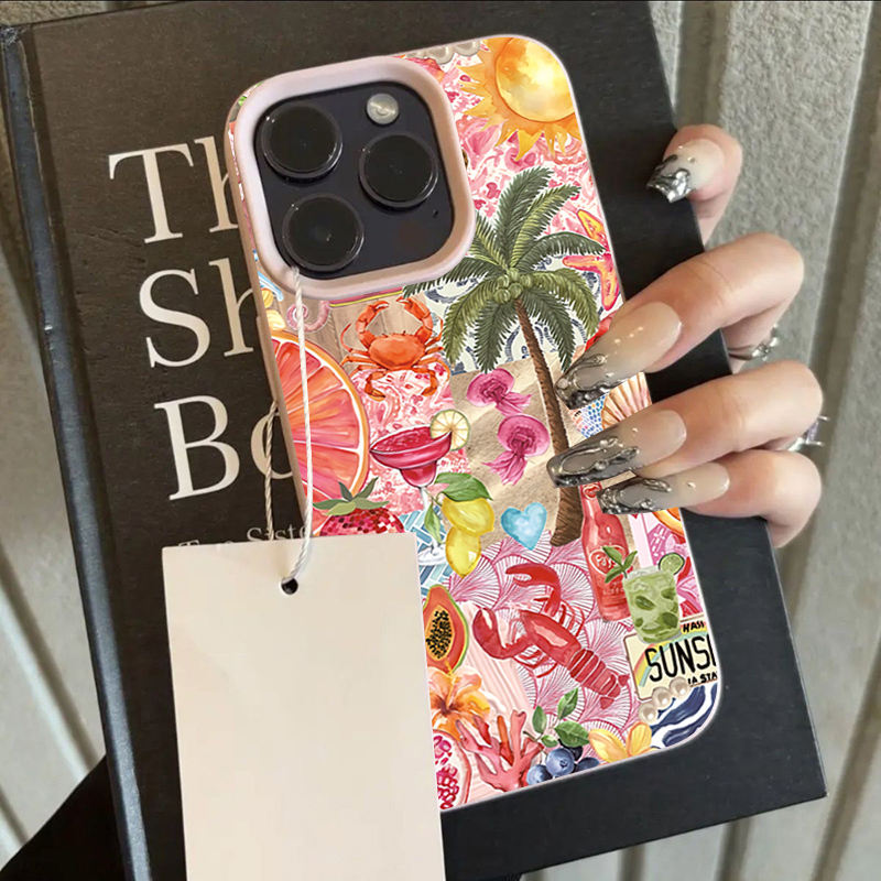 เคสโทรศัพท์ลายคอลลาจปาร์ตี้ชาย - Summer Closet บทวิจารณ์และราคา