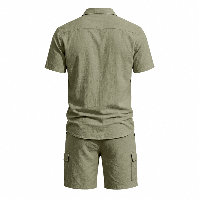 ชุดเซ็ตผ้าลินินสไตล์อเมริกันสำ - Summer Clothing Line บทวิจารณ์และราคา