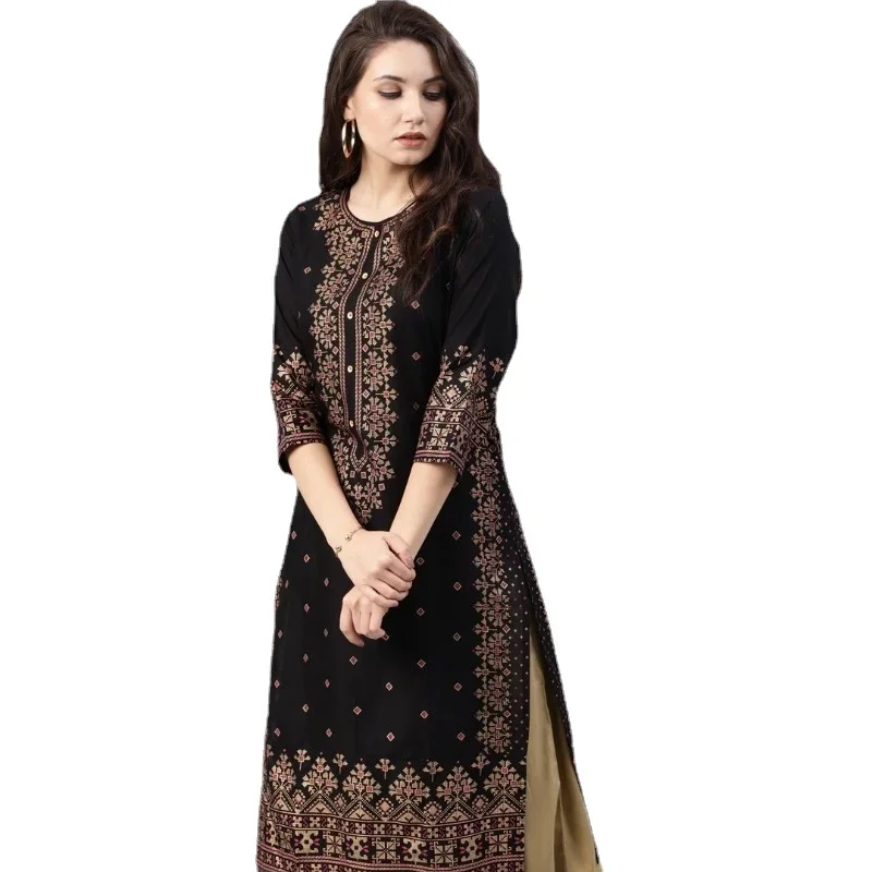 ชุดอินเดีย Kurtas สําหรับผู้หญ - Summer Clothing India บทวิจารณ์และราคา